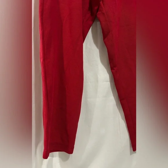 Bechamel - Women’s Vibrant Red Pull-On Pants - Picture 5 of 11